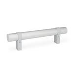 Aluminum Tubular Handles, with  Zinc Die-Cast Movable Straight Handle Legs