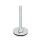 GN 40 Steel Leveling Feet, Tapped Socket or Threaded Stud Type Type (Base): A3 - With rubber pad, vulcanized, black
Version (Stud / Socket): S - Without nut, external hex at the bottom