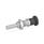 GN 817.8 Stainless Steel Indexing Plungers, Lock-Out and Non Lock-Out, with Removable Pin Material: NI - Stainless steel
Type: BK - Non lock-out, with lock nut