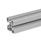 GN 10b Aluminum Profiles, b-Modular System, with Open Slots on All Sides, Profile Type Light Profile size: B-454510L
Finish: N - Anodized finish, natural color