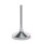 GN 18 Stainless Steel AISI 316L Leveling Feet, FDA Compliant Type (Base): C4 - Polished, rubber pad vulcanized, white
Version (Stud): S - Without nut, external hex at the bottom