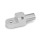 GN 483 Aluminum, T-Swivel Mounting Clamps Finish: MT - Matte, tumbled finish
Type: W - With stud