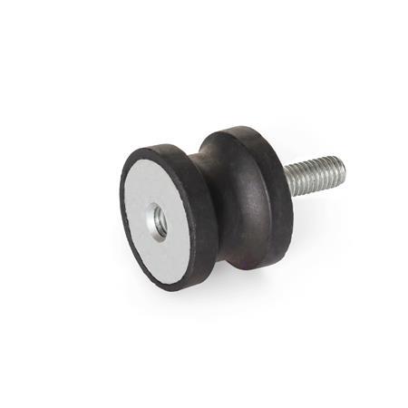 4 Soportes Antivibración Meliconi Para Lavadora - Goma Antideslizante, Hecho Italia