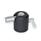 GN 784 Rótula giratoria de aluminio Tipo: A - Bola con rosca hembra
Identificación núm.: 1 - Sujeción con manija ajustable