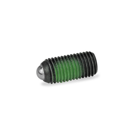 Thread Locking Patch Ball Plungers with Thread Locking GN 615.3 | JW Winco