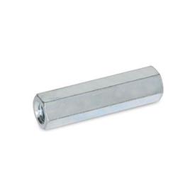 GN 6220 Steel Standoffs Material: ST - Steel<br />Type: A - Tapped through hole or tapped blind hole