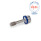 GN 1582 Stainless Steel Hex Head Screws, with Recessed Stud for Loss Protection, Hygienic Design Finish: PL - Polished finish (Ra < 0.8 µm)
Sealing ring material: H - HNBR