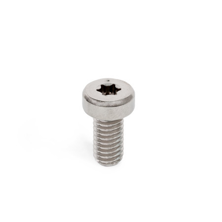 GN 418.3 Steel Eccentric Clamping Screws, with Internal Hexalobular Finish: SN - Chemically nickel plated, silver