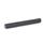 GN 930 Aluminum Handle Tubes, with Screw Channel Finish: SW - Black, RAL 9005, textured finish
