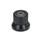 GN 700 Boutons d'indexage en aluminium, mécanisme acier, avec positionnement continu Type: A - Avec flèche