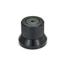 GN 700 Steel Indexing Knobs, with Stepless Positioning Type: A - With arrow