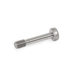 Stainless Steel Socket Cap Screws, with Low-Profile Head, with Recessed Stud for Loss Protection