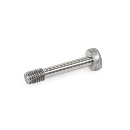 GN 7984.2 Stainless Steel Socket Cap Screws, with Low-Profile Head, with Recessed Stud for Loss Protection 