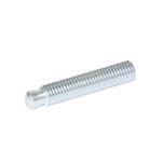 Zinc Plated Steel Grub Screws, with Unhardened Tip