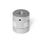 GN 2241 Acoplamientos con mordaza de elastómero / aluminio, núcleo con tornillo prisionero, con agujeros en sistema métrico o pulgadas Código del orificio: K - Con ranura (de d<sub>1</sub> = 30)
Dureza: WS - 92 Shore A, blanco