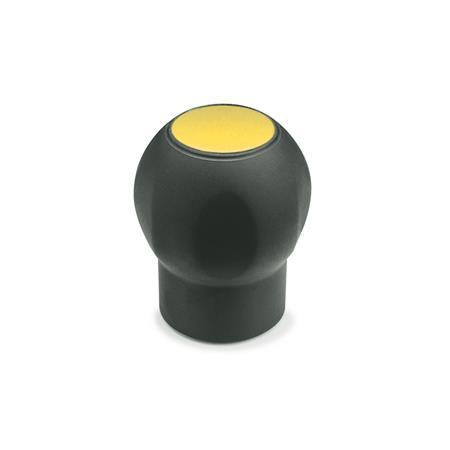 J.W Winco 10NB41/C DIN319-PL Plastic Ball Knob 