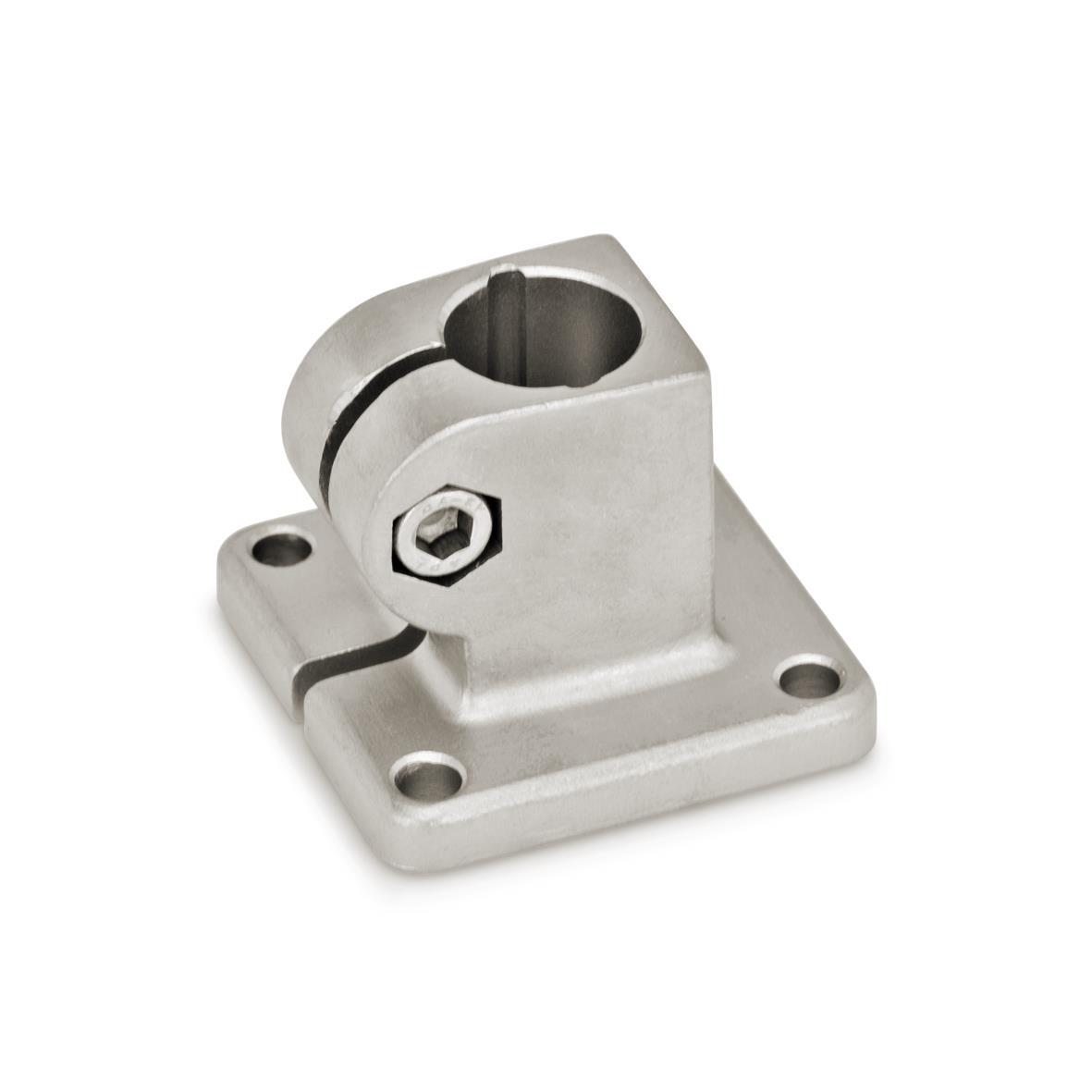 GN 162 Stainless Steel Base Plate Connector Clamps, with 4 Mounting Holes 