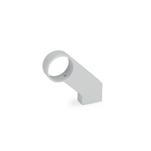Supports de poignée inclinés en zinc moulé sous pression pour poignées tubulaires