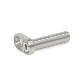 GN 2342 Stainless Steel Assembly Pins Type: L - With mounting shackle washer (only identification no. 1)<br />Identification no.: 1 - Without cross hole