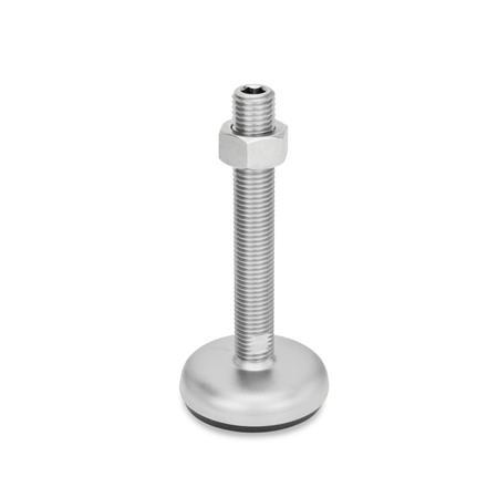 GN 31 Metric Thread, Stainless Steel Leveling Feet, Tapped Socket Or ...