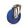 EN 22892 Steel / Stainless Steel Medium Duty Casters, Polyamide Wheel Tread / Core, Light Version Bearing type: G - Friction bearing
Bracket type: R - Swivel bracket with center hole
Coding: L - Light version
Bracket material: NIB - Stainless steel sheet metal AISI 304, with blue wheel