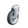  LKRA-TPA Steel Light Duty Swivel Casters, with Thermoplastic Rubber Wheels and Bolt Hole Fitting, Heavy Bracket Series Type: G - Plain bearing