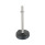 WN 9100.1 Soportes de nivelación «NY-LEV®» de acero inoxidable, base de plástico, tipo espárrago roscado, sin agujeros de montaje Tipo: G - Con almohadilla de caucho