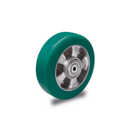 Wheels EN 22886: Polyurethane Wheel Tread, Aluminum Wheel Core