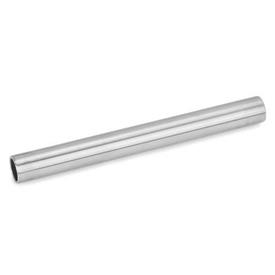 GN 480.1 Varillas / tubos redondos de acero inoxidable, para abrazaderas de montaje Tipo: OS - Sin escala