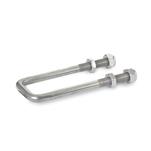 Steel Square U-Bolts, for Latch Type Toggle Clamps GN 852 / GN 852.1 / GN 852.3