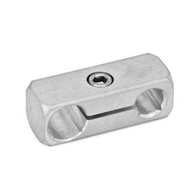 GN 474.1 Aluminum Parallel Mounting Clamps Finish: MT - Matte, tumbled finish