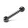 DIN 6337 Steel Ball Levers, Tapped or Plain Bore Type Type: N - Angled lever with tapped bore