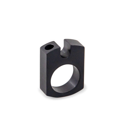 Supports de couple GN 295.2: Aluminium, pour actionneurs linéaires ronds configurables