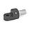 GN 483 Aluminum, T-Swivel Mounting Clamps Finish: ELS - Anodized finish, black
Type: W - With stud