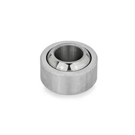 GN 648.8 Steel Spherical Plain Bearings Type: W - Steel PTFE / steel, self lubricated