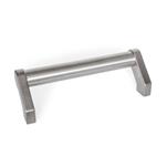 Stainless Steel Tubular Handles, with Angled Handle Legs