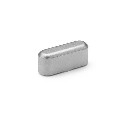 GN 432 Stainless Steel Wing Nuts, with Tapped Blind Bore 