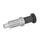GN 817.2 Stainless Steel Indexing Plungers, Lock-Out and Non Lock-Out, with Extended Height Knob Material: NI - Stainless steel
Type: B - Non lock-out, without lock nut