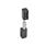 GN 161.1 Zinc Die-Cast Lift-Off Hinges  Color: SW - Black, RAL 9005, textured finish