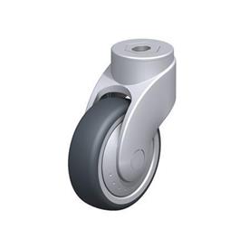 Wheel Standard Non-Marking Gray Solid Rubber Tire J.W Winco 750GBB4/FI Caster Wheel Standard Non-Marking Gray Solid Rubber Tire J.W Winco 750GBB4/FI Caster