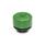 EN 774.1 Plastic Breather Check Valve Caps, with Membrane Color: GN - Green, RAL 6001