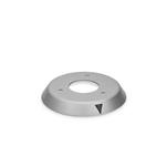 Aluminum, Control Knob Flanges, Blank, with Pointer, or with Calibrated Scale
