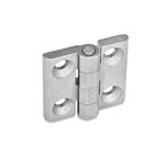 Stainless Steel Hinges, with Countersunk Bores or Threaded Studs