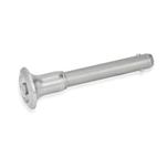 Stainless Steel Heavy Duty Ball Lock Pins, with Stainless Steel Shank AISI 630