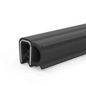 GN 2180 Edge Protection Seal Profiles, Material NBR / EPDM (UL Certified) Type: D - Side seal profile