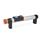 GN 331 Aluminum Tubular Handles, with Power Switching Function Finish: EL - Anodized finish, natural color
Type: T2 - With 2 buttons
Identification no.: 2 - With emergency stop