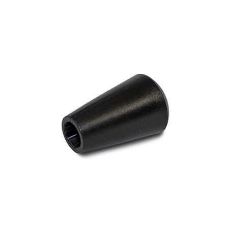  MVP-CON PVC Plastic Tapered Handle, Push-Fit Type 