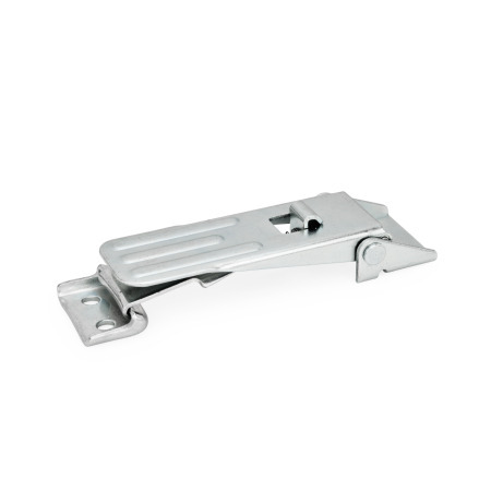 Pestillos de palanca GN 821: Acero / acero inoxidable