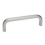 Stainless Steel Cabinet U- Handles, with Tapped or Counterbored Through Holes