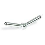 Steel Double Arm Clamp Nuts, Tapped Type